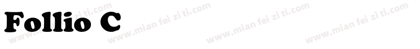 Follio Cooper字体转换